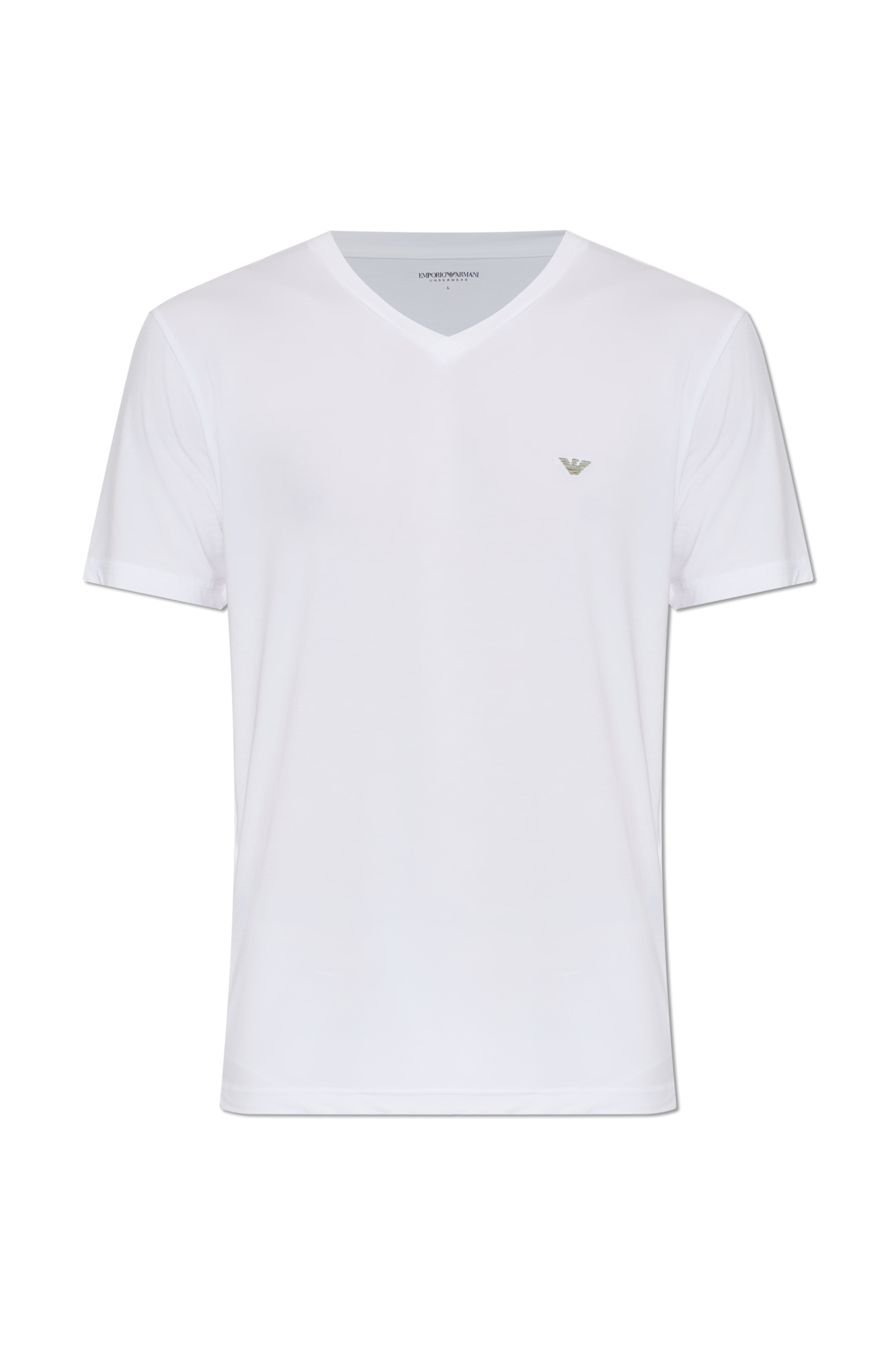 Emporio Armani Lingerie T-shirt with V-neckline | Men's | Vitkac